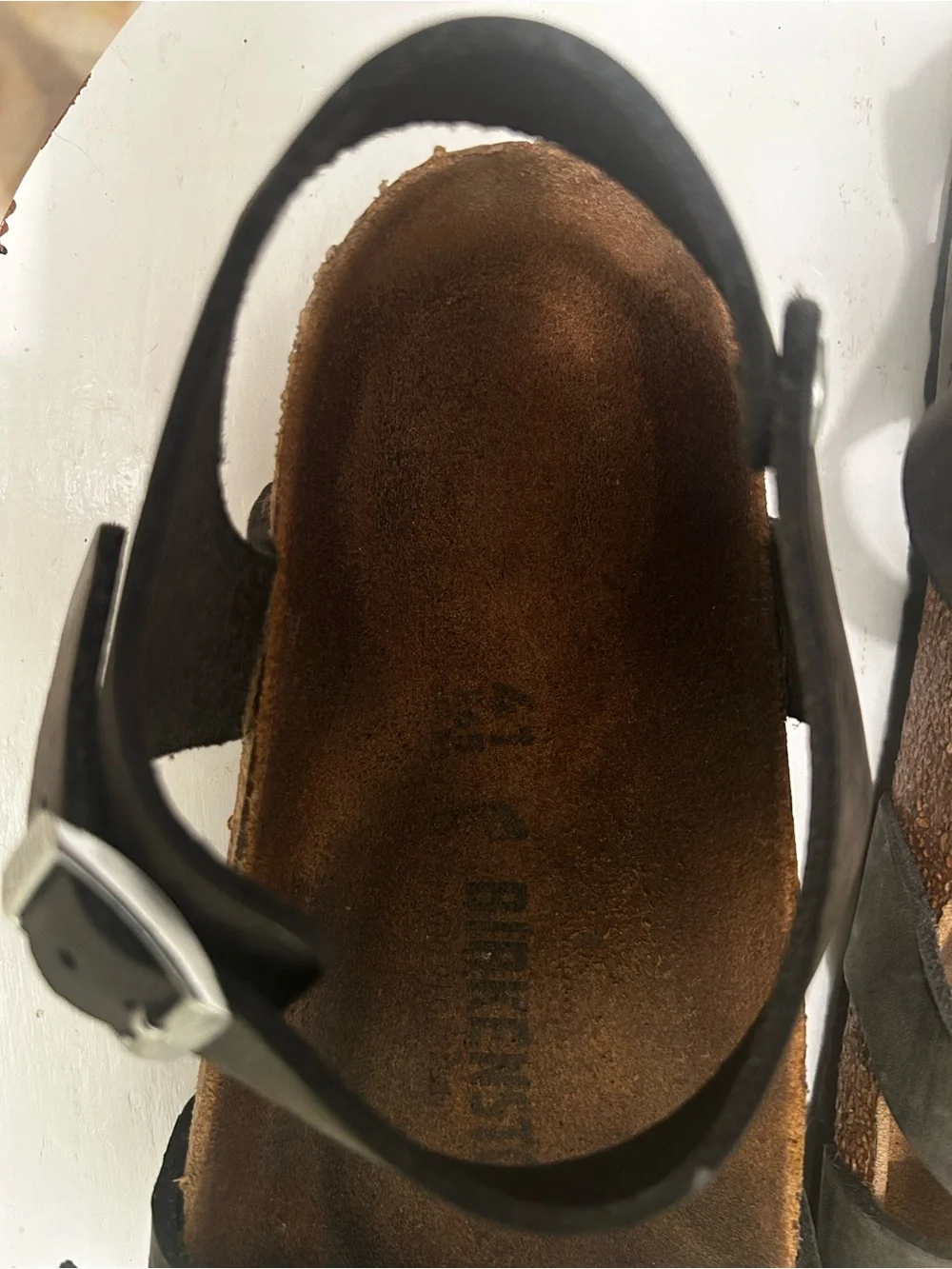Birkenstock Kumba Black Oiled Sandals EU 41 Unisex Women 10-10.5 Men 8-8.5